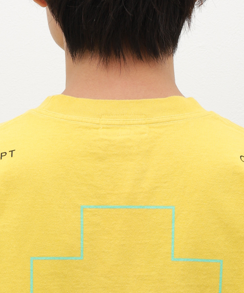 C.E(シーイー)の「【C.E / シーイー】OVERDYE FK Sheet9 T(Tシャツ/カットソー・メンズ・イエロー・LARGE/X-LARGE/MEDIUM)」の7枚目の写真