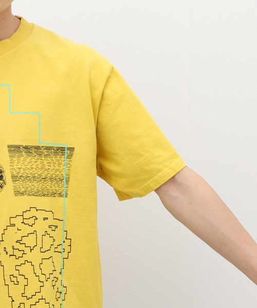 C.E(シーイー)の「【C.E / シーイー】OVERDYE FK Sheet9 T(Tシャツ/カットソー・メンズ・イエロー・LARGE/X-LARGE/MEDIUM)」の8枚目の写真