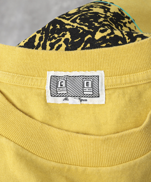 C.E(シーイー)の「【C.E / シーイー】OVERDYE FK Sheet9 T(Tシャツ/カットソー・メンズ・イエロー・LARGE/X-LARGE/MEDIUM)」の14枚目の写真