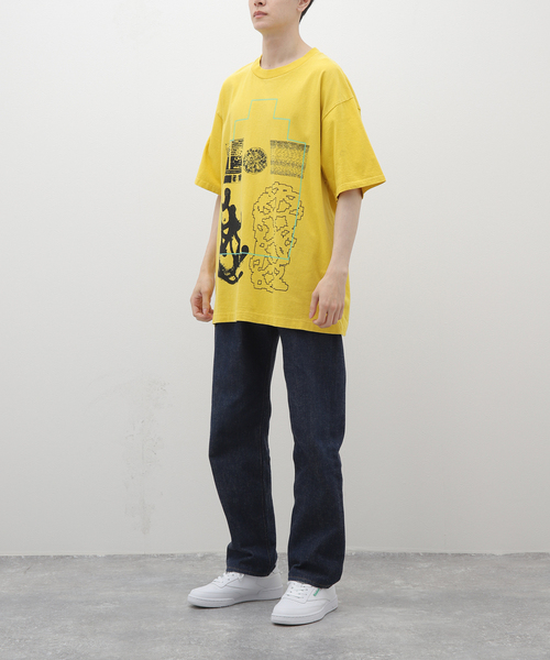C.E(シーイー)の「【C.E / シーイー】OVERDYE FK Sheet9 T(Tシャツ/カットソー・メンズ・イエロー・LARGE/X-LARGE/MEDIUM)」の18枚目の写真
