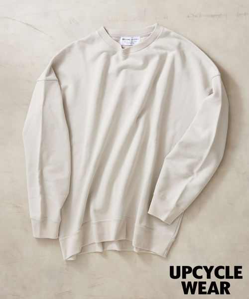 JOURNAL STANDARD relume(ジャーナルスタンダード レリューム)の「CALIFORNIA UPCYCLE クルーネックスウェット(スウェット・メンズ・ブラック系その他/ライトグレー/グリーン系その他/ダークブルー/ワイン・MEDIUM/LARGE)」の3枚目の写真