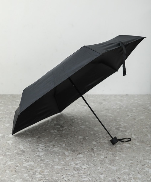 Bou Jeloud（ブージュルード）の「コンパクト日傘（折りたたみ傘・レディース・グレイッシュベージュ/ブラック/パープル・ONESIZE）」の9枚目の写真