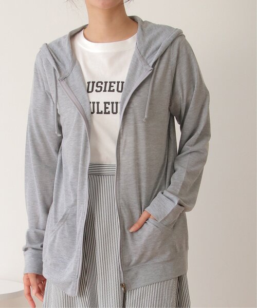 LBC（エルビーシー）の「UVパーカー L（パーカー・レディース・ライトグレー/ブラック/オフホワイト/オリーブ/ネイビー・L）」の15枚目の写真