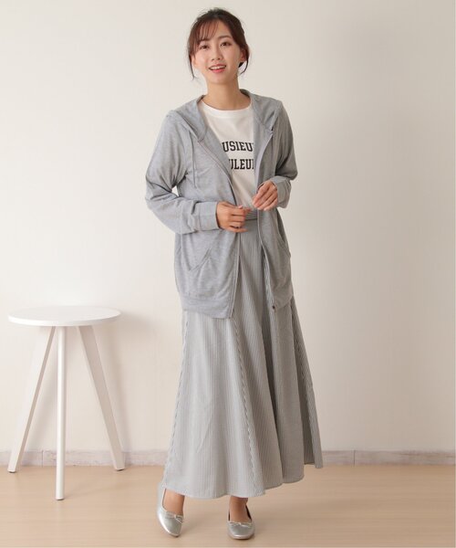 LBC（エルビーシー）の「UVパーカー L（パーカー・レディース・ライトグレー/ブラック/オフホワイト/オリーブ/ネイビー・L）」の16枚目の写真