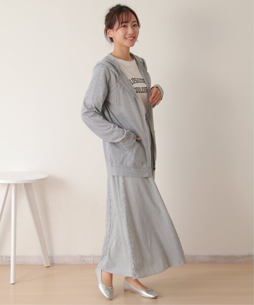 LBC（エルビーシー）の「UVパーカー L（パーカー・レディース・ライトグレー/ブラック/オフホワイト/オリーブ/ネイビー・L）」の17枚目の写真