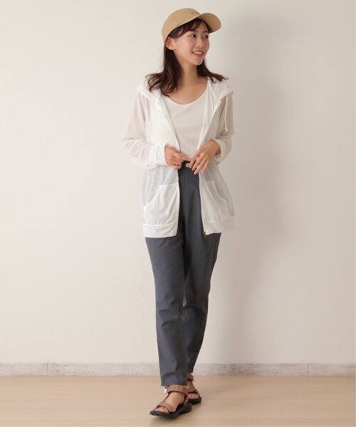 LBC（エルビーシー）の「UVパーカー L（パーカー・レディース・ライトグレー/ブラック/オフホワイト/オリーブ/ネイビー・L）」の18枚目の写真