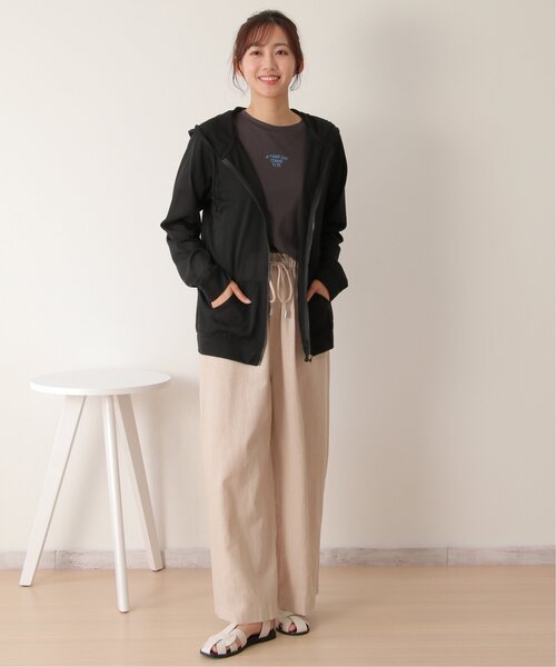 LBC（エルビーシー）の「UVパーカー L（パーカー・レディース・ライトグレー/ブラック/オフホワイト/オリーブ/ネイビー・L）」の21枚目の写真