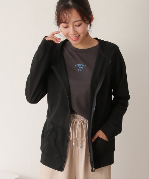 LBC（エルビーシー）の「UVパーカー L（パーカー・レディース・ライトグレー/ブラック/オフホワイト/オリーブ/ネイビー・L）」の7枚目の写真