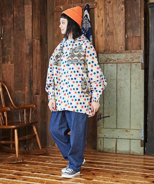 CUBE SUGAR（キューブシュガー）の「8.6オンスデニムワークパンツ（デニムパンツ・レディース・インディゴブルー・M）」の13枚目の写真