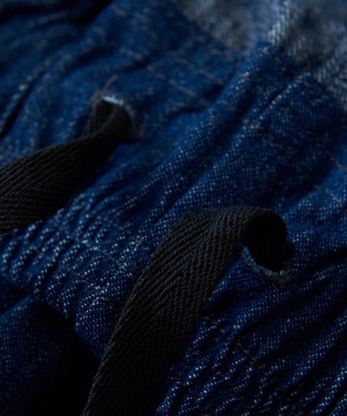 CUBE SUGAR（キューブシュガー）の「8.6オンスデニムワークパンツ（デニムパンツ・レディース・インディゴブルー・M）」の17枚目の写真