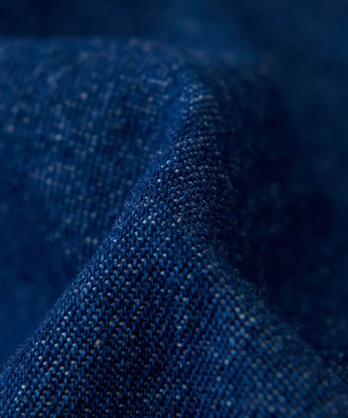 CUBE SUGAR（キューブシュガー）の「8.6オンスデニムワークパンツ（デニムパンツ・レディース・インディゴブルー・M）」の22枚目の写真