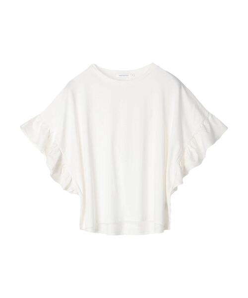 AMERICAN HOLIC(アメリカンホリック)の「袖フリルカットプルオーバー(Tシャツ/カットソー・レディース・ブラック系その他4/ネイビー/オフホワイト/グリーン系その他・M/L)」の15枚目の写真