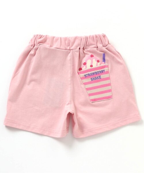 BREEZE（ブリーズ）の「【セットアップ対応】シェイクポケットパンツ_4分丈（その他パンツ・キッズ・ライム/チャコール/ピンク/パープル・120/130/140/110/100/90/80）」の7枚目の写真