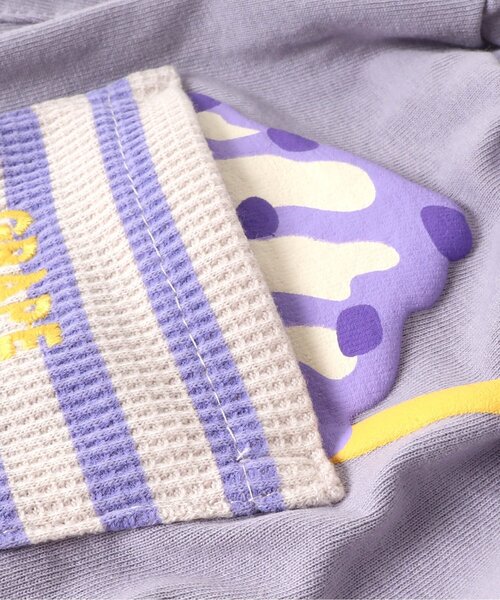 BREEZE（ブリーズ）の「【セットアップ対応】シェイクポケットパンツ_4分丈（その他パンツ・キッズ・ライム/チャコール/ピンク/パープル・120/130/140/110/100/90/80）」の9枚目の写真