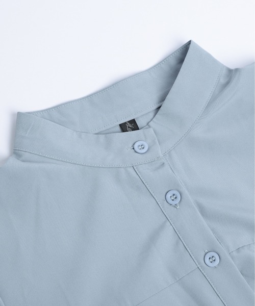 SUGAR BISKET（シュガービスケット）の「パフ袖ティアードワンピース（ワンピース・レディース・ブラック/ブルーグレー/ホワイト系その他/ブラック系その他・M/L）」の13枚目の写真