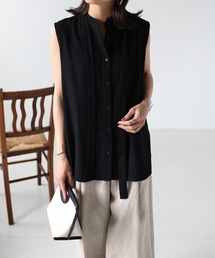 EASEBLUE | ノースリブラウス【ボウタイ付き】(シャツ/ブラウス)