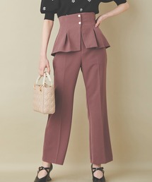 レイヤードセミフレアパンツ