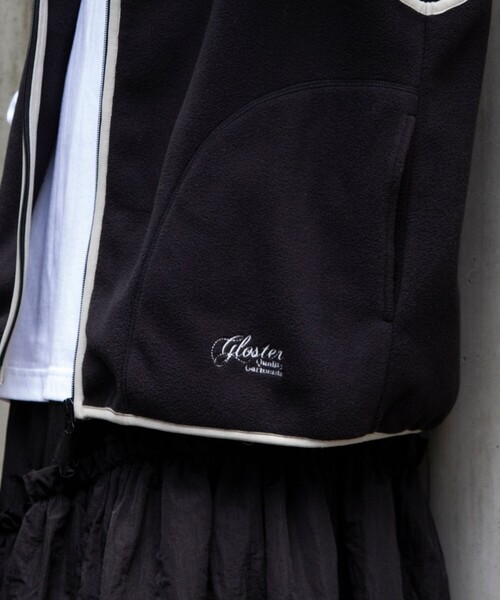 GLOSTER(グロスター)の「【GLOSTER/グロスター】フリース配色ベスト ジップアップ(ベスト・メンズ・ブラウン/ブラック/グレイッシュベージュ・S/M/L)」の18枚目の写真