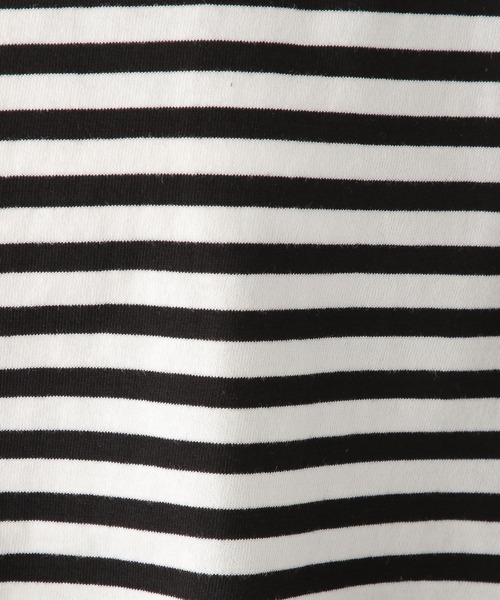 LEPSIM(レプシィム)の「ショルダータックノースリ2 964229(Tシャツ/カットソー・レディース・ブラック/ブラウン/ブラック×ホワイト/オフホワイト・FREE)」の17枚目の写真