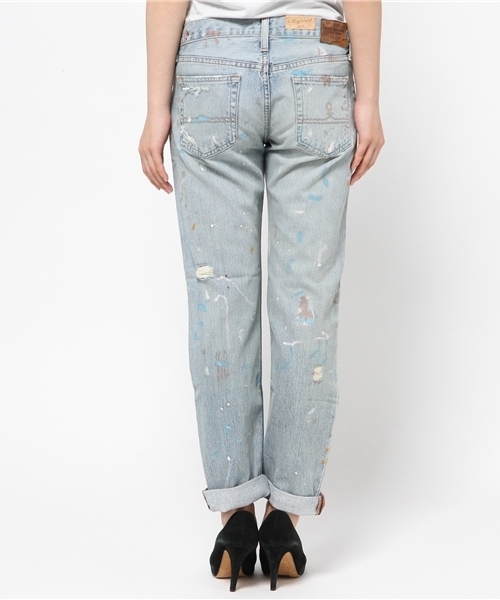 Denim & Supply Ralph Lauren（デニムアンドサプライラルフローレン）の「Bloomfield ボーイフレンド ジーンズ（デニムパンツ・レディース・ブルー・25/28/24/29/26/27）」の14枚目の写真