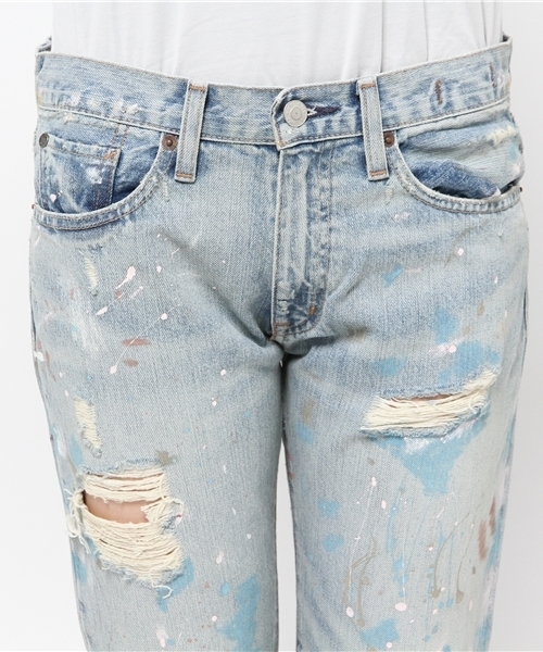 Denim & Supply Ralph Lauren（デニムアンドサプライラルフローレン）の「Bloomfield ボーイフレンド ジーンズ（デニムパンツ・レディース・ブルー・25/28/24/29/26/27）」の15枚目の写真