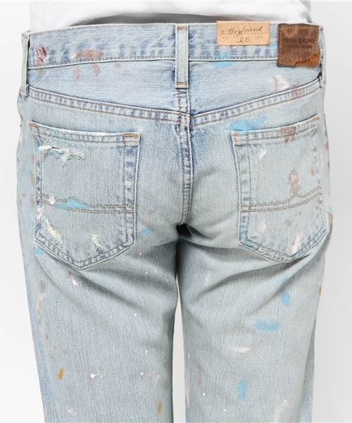 Denim & Supply Ralph Lauren（デニムアンドサプライラルフローレン）の「Bloomfield ボーイフレンド ジーンズ（デニムパンツ・レディース・ブルー・25/28/24/29/26/27）」の16枚目の写真