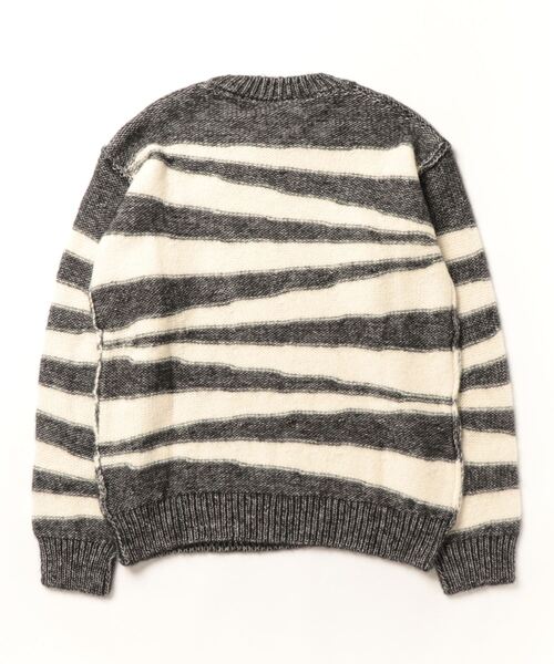 [A.P.C.] PULL SEBASTIEN - 総柄ニットプルオーバー A.P.C.（アーペーセー）の「PULL SEBASTIEN（ニット/セーター
