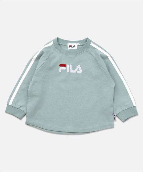 FILA(フィラ)の「FILA / フィラ ロゴ長袖Tシャツ(Tシャツ/カットソー・キッズ・F/D/C/H/G/B/E/A/I・80cm/130cm/110cm/120cm/90cm/100cm)」の7枚目の写真