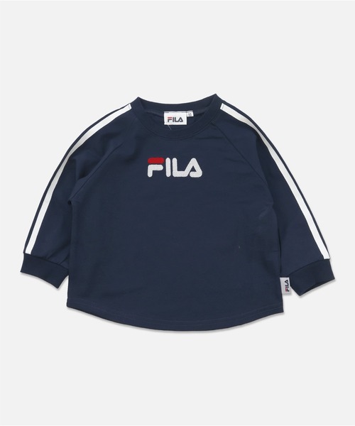 FILA(フィラ)の「FILA / フィラ ロゴ長袖Tシャツ(Tシャツ/カットソー・キッズ・F/D/C/H/G/B/E/A/I・80cm/130cm/110cm/120cm/90cm/100cm)」の9枚目の写真