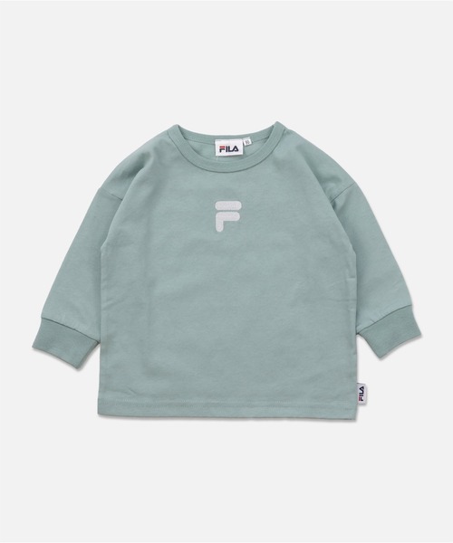 FILA(フィラ)の「FILA / フィラ ロゴ長袖Tシャツ(Tシャツ/カットソー・キッズ・F/D/C/H/G/B/E/A/I・80cm/130cm/110cm/120cm/90cm/100cm)」の10枚目の写真
