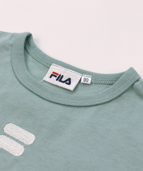 FILA(フィラ)の「FILA / フィラ ロゴ長袖Tシャツ(Tシャツ/カットソー・キッズ・F/D/C/H/G/B/E/A/I・80cm/130cm/110cm/120cm/90cm/100cm)」の12枚目の写真
