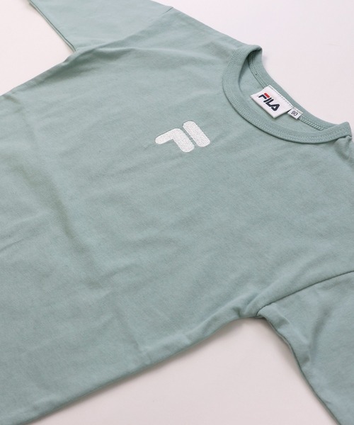 FILA(フィラ)の「FILA / フィラ ロゴ長袖Tシャツ(Tシャツ/カットソー・キッズ・F/D/C/H/G/B/E/A/I・80cm/130cm/110cm/120cm/90cm/100cm)」の15枚目の写真