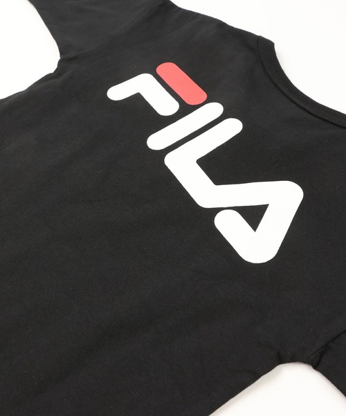 FILA(フィラ)の「FILA / フィラ ロゴ長袖Tシャツ(Tシャツ/カットソー・キッズ・F/D/C/H/G/B/E/A/I・80cm/130cm/110cm/120cm/90cm/100cm)」の18枚目の写真