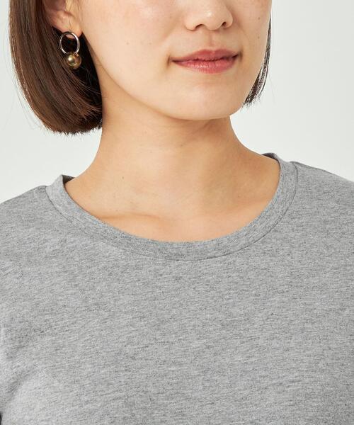 green label relaxing(グリーンレーベルリラクシング)の「プチフレア マキシ ワンピース(ワンピース・レディース・ブラック/モカ/グレー・FREE)」の7枚目の写真