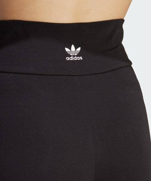 adidas（アディダス）の「アディカラー エッセンシャルズ レギンス / アディダスオリジナルス adidas Originals（レギンス/スパッツ・レディース・ブラック・XX-LARGE/X-LARGE/SMALL/X-SMALL/MEDIUM/LARGE）」の4枚目の写真
