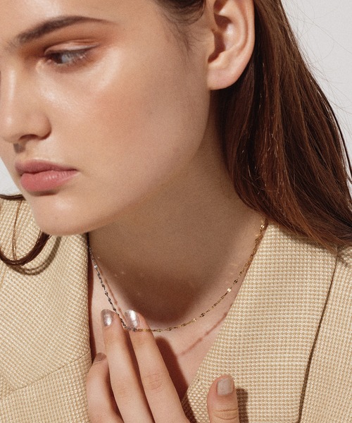 【CELINE】ペタル 花びら ペンダント チェーン ネックレス 185N ステンレスペタルチェーンネックレス | seasukii