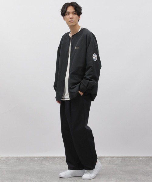 LAKOLE（ラコレ）の「刺繍ベースボールシャツ / 967903（シャツ/ブラウス・メンズ・グレー/ブラック/グリーン・LARGE/MEDIUM）」の4枚目の写真