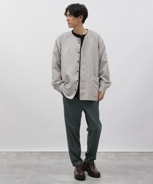 LAKOLE（ラコレ）の「刺繍ベースボールシャツ / 967903（シャツ/ブラウス・メンズ・グレー/ブラック/グリーン・LARGE/MEDIUM）」の6枚目の写真