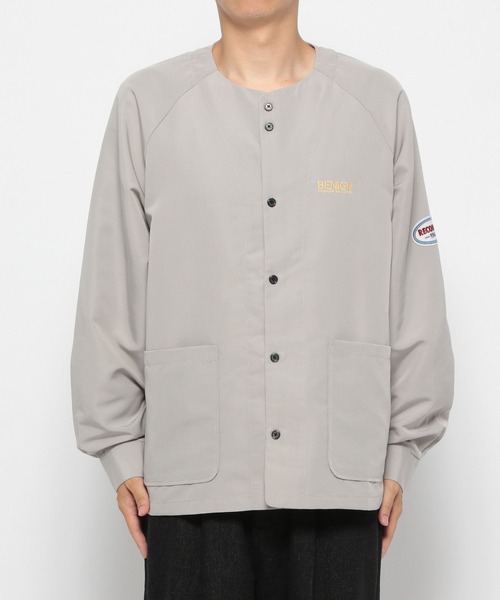 LAKOLE（ラコレ）の「刺繍ベースボールシャツ / 967903（シャツ/ブラウス・メンズ・グレー/ブラック/グリーン・LARGE/MEDIUM）」の10枚目の写真