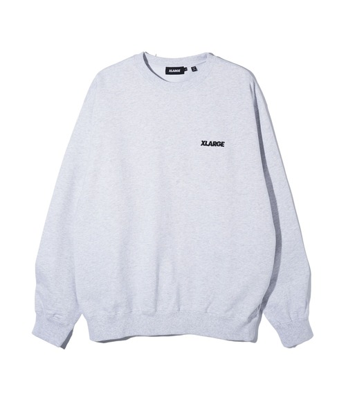 XLARGE（エクストララージ）の「CHENILLE SLANTED OG CREWNECK SWEATSHIRT（スウェット・メンズ・アッシュ/バーガンディー/ネイビー/グリーン/ブラック・XL/L/M/S）」の6枚目の写真