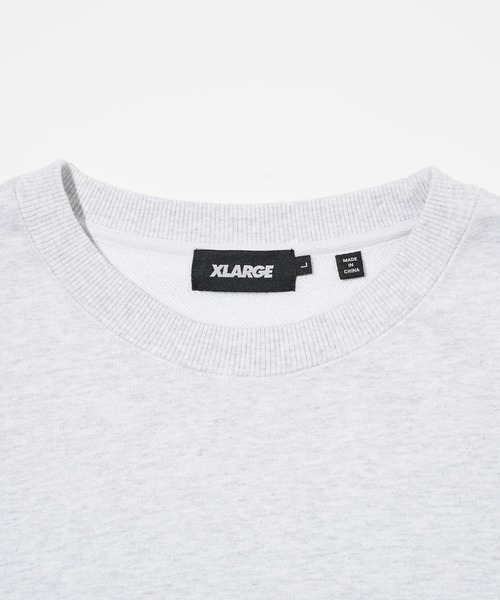 XLARGE（エクストララージ）の「CHENILLE SLANTED OG CREWNECK SWEATSHIRT（スウェット・メンズ・アッシュ/バーガンディー/ネイビー/グリーン/ブラック・XL/L/M/S）」の8枚目の写真