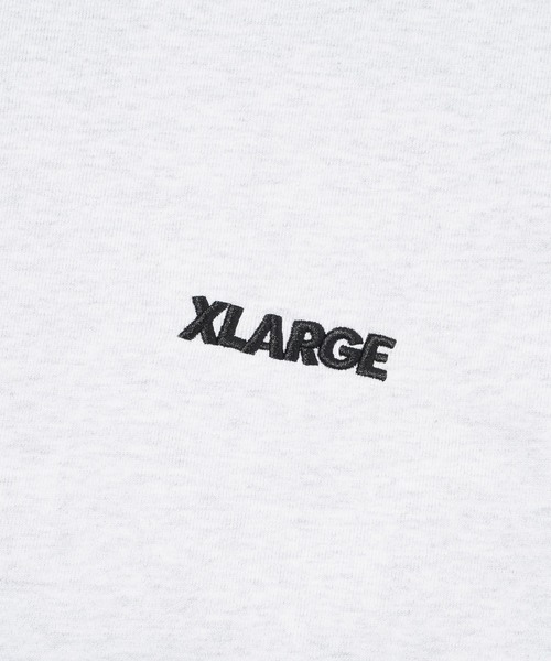 XLARGE（エクストララージ）の「CHENILLE SLANTED OG CREWNECK SWEATSHIRT（スウェット・メンズ・アッシュ/バーガンディー/ネイビー/グリーン/ブラック・XL/L/M/S）」の9枚目の写真