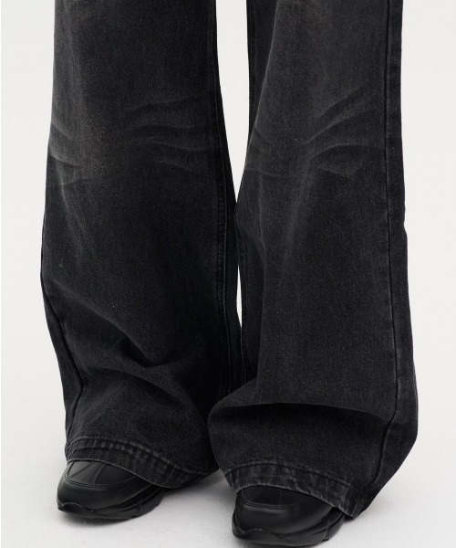 REON STUDIO（レオンスタジオ）の「【RE:ON STUDIO】WASHED WIDE DENIM（デニムパンツ・メンズ・ブルー/ブラック・M/L）」の17枚目の写真