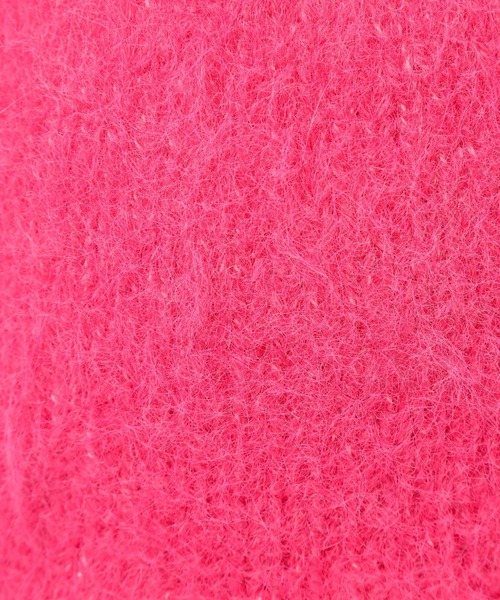 LOWRYS FARM（ローリーズファーム）の「シャギーモヘアフウバケハ　976154（ハット・レディース・ブラック/ピンク/ブルー/アイボリー・FREE）」の7枚目の写真