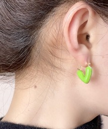 YU-KA:キャンディーハートピアス