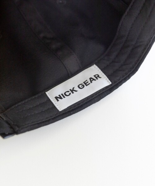 SHIPS（シップス）の「*【SHIPS別注】NICK GEAR: フラワー マイクロSHIPSロゴ オーバーフィットキャップ（キャップ・メンズ・ネイビー/ブラック・99）」の6枚目の写真