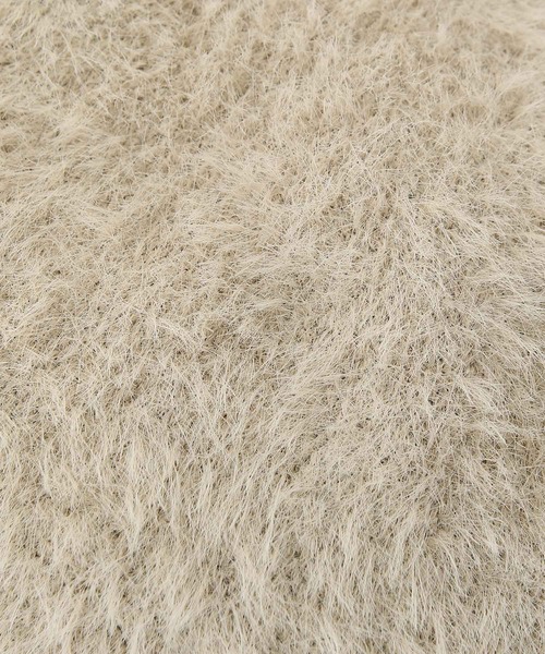 ROPE' PICNIC(ロペピクニック)の「シャギーキャスケット(キャスケット・レディース・ブラック/ブラウン系その他2/ベージュ系その他・FREE)」の9枚目の写真