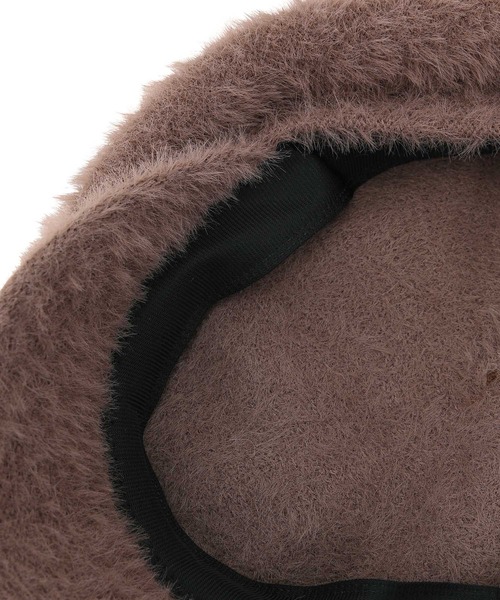 ROPE' PICNIC(ロペピクニック)の「シャギーキャスケット(キャスケット・レディース・ブラック/ブラウン系その他2/ベージュ系その他・FREE)」の4枚目の写真