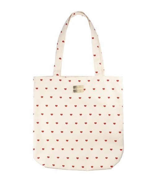 MIRO AMURETTE（ミロアミュレット）の「heart pattern tote/ハート柄トートバッグ（トートバッグ）」 WEAR