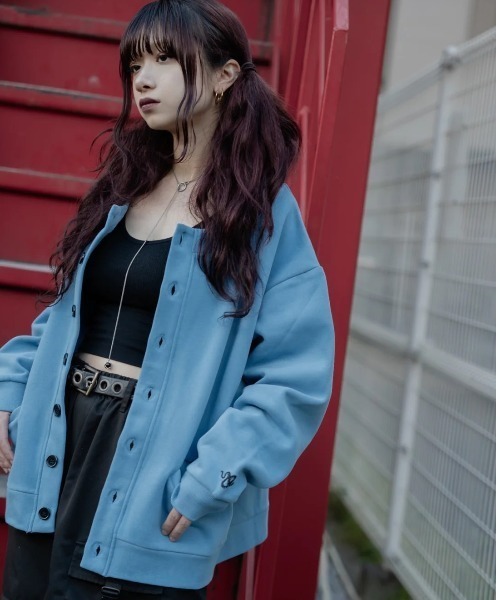 gibous/ギボス/別注スウェットカーディガン（クルーネック）（カーディガン/ボレロ）｜L.H.P（エルエイチピー）